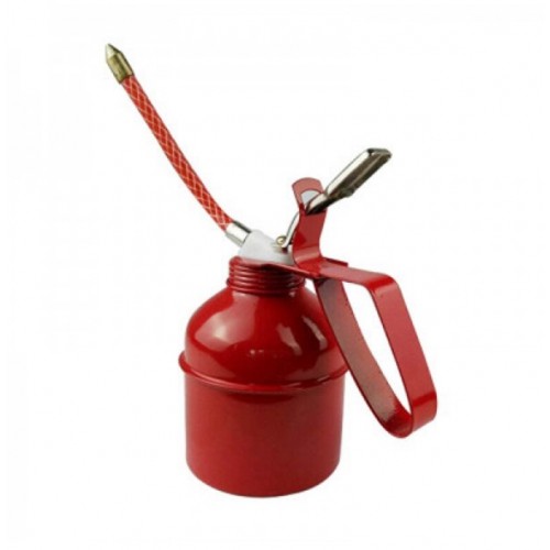 Manual Oil Can / American 500Cc Hose Machine Oil Pot Iron Oil Pot / Manual Oil Gun