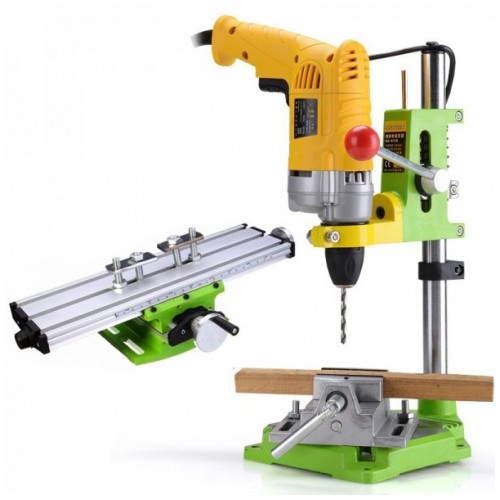 Mini Precision Milling Machine Worktable And Electric Drill