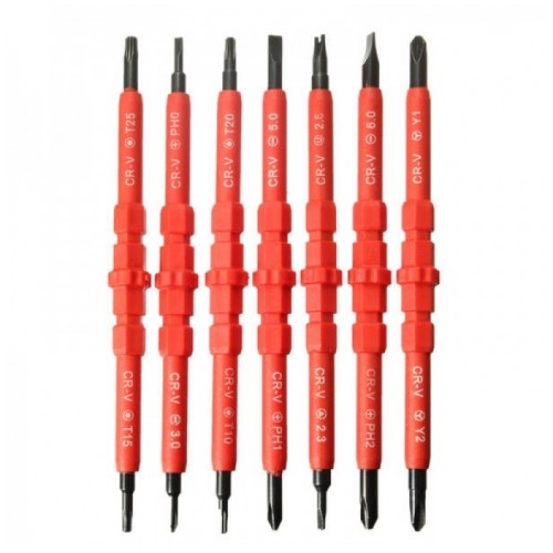 7pcs Electronic Insulated Hand Screwdriver Tools