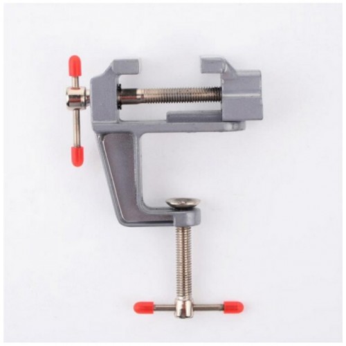 Mini Aluminum Alloy Table Bench Vise Clamp DIY Soldering Welding Hand Tool