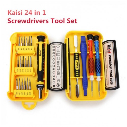 Kaisi 24 in 1 Precision Repair Screwdrivers Tweezers Tools Set