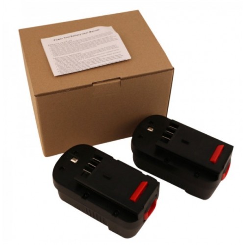 2pcs 18V 1500mAh Rechargeable NI-CD Battery