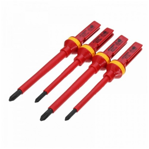 13Pcs 1000V Electronic Insulated Screwdriver Set Phillips Slotted Torx CR-V Screwdriver Hand Tools