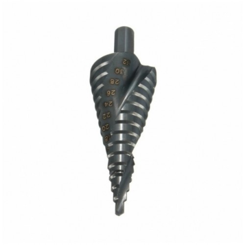 4-32mm Spiral Grooved Step Drill Bit Nitrogen Coated Step Drill