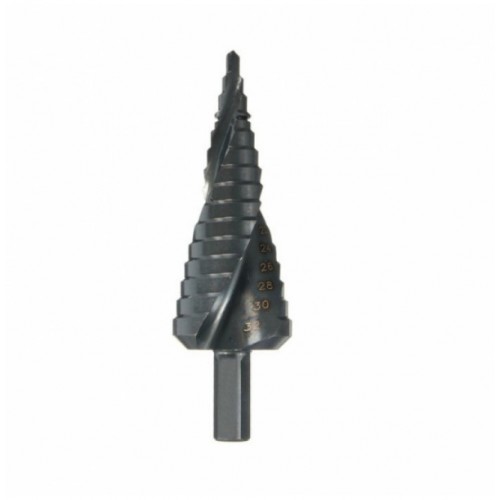 4-32mm Spiral Grooved Step Drill Bit Nitrogen Coated Step Drill