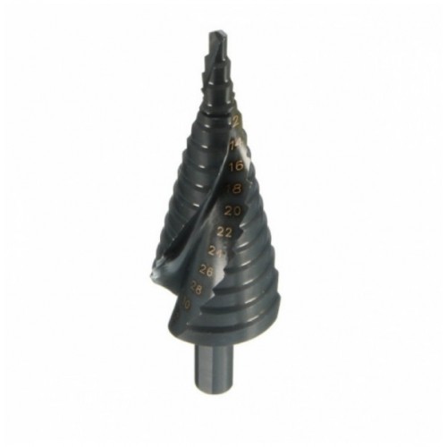 4-32mm Spiral Grooved Step Drill Bit Nitrogen Coated Step Drill