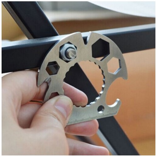 Multi-functional Hex Wrench / Screwdriver / Bottle Opener / Camping Pocket Card Tool