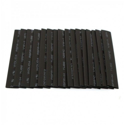 127pcs 2:1 Polyolefin Halogen Free Heat Shrink Tube Sleeving Set