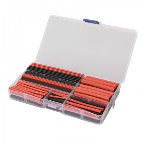 150pcs 2:1 Polyolefin Halogen Free Heat Shrink Tube Sleeving Set