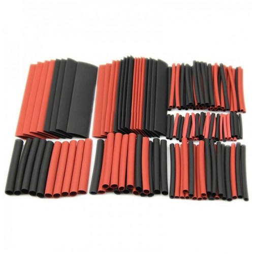 150pcs 2:1 Polyolefin Halogen Free Heat Shrink Tube Sleeving Set