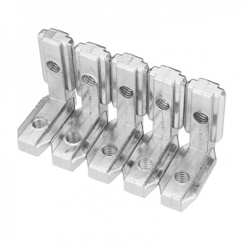 LJ30 5pcs T Slot L Shape Inside Corner Connector Joint Bracket