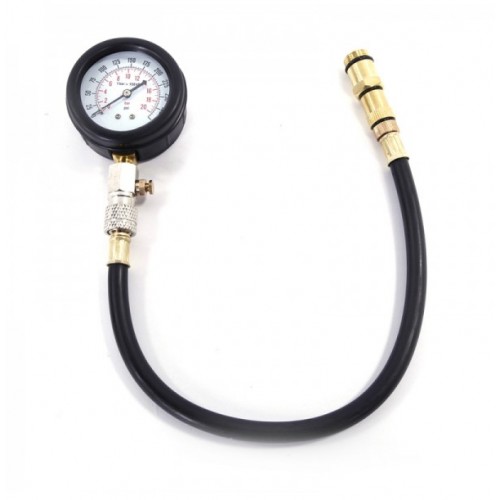 Multi-function Cylinder Pressure Gauge Black