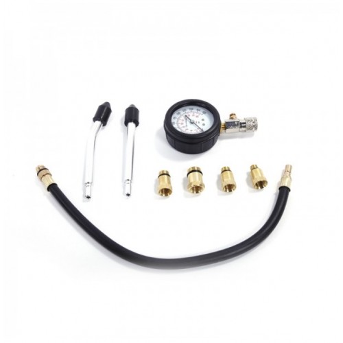 Multi-function Cylinder Pressure Gauge Black