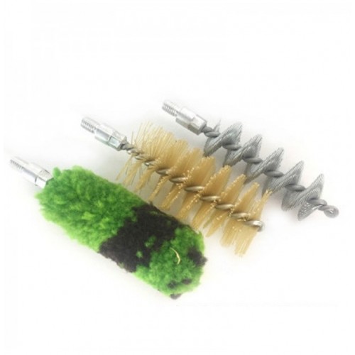 Three-Piece 12Ga Replacement Brush Clean Tube Brush 16Ga Tube Brush Shot Gun