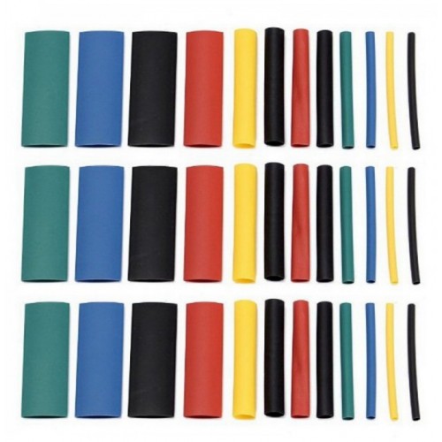 530pcs 21 Polyolefin Halogen-Free Heat Shrink Tube Sleeving Set