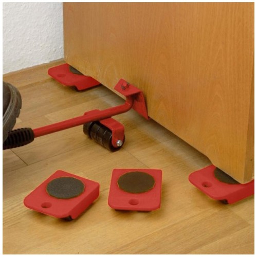 5pcs Plastic Convenient Mover Mover Transport Set