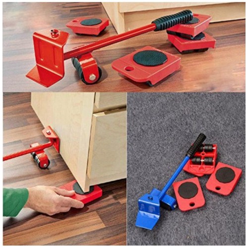 5pcs Plastic Convenient Mover Mover Transport Set