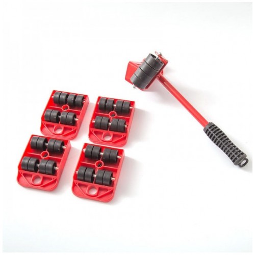 5pcs Plastic Convenient Mover Mover Transport Set